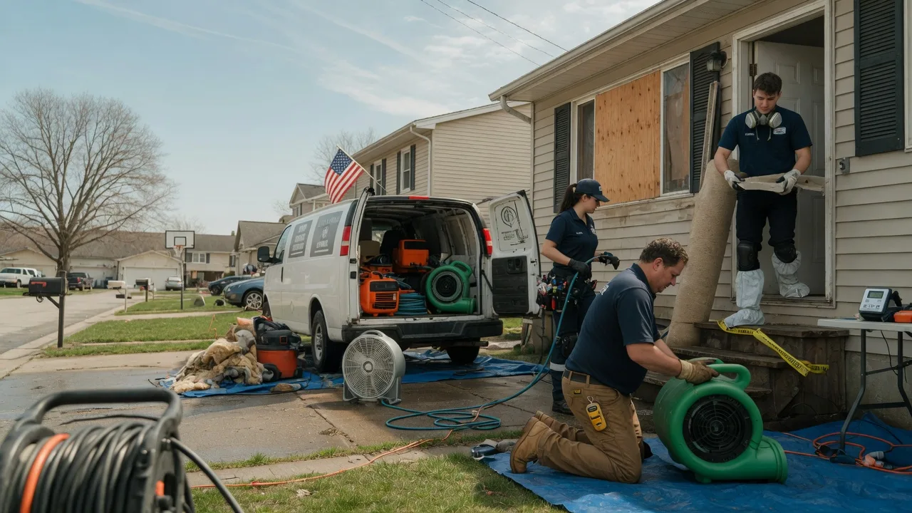 Water Damage Restoration in Georgetown, IN near me